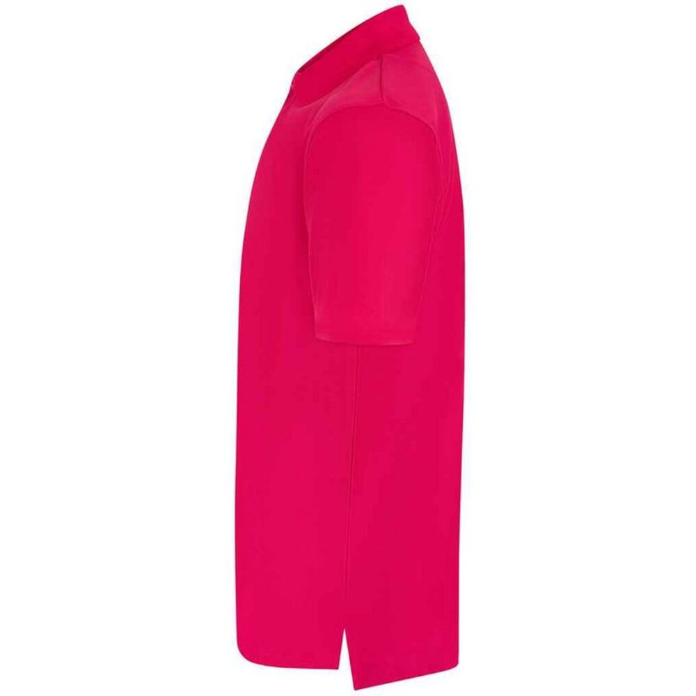 Henbury Mens CoolPlus Polo Shirt / Bright Pink